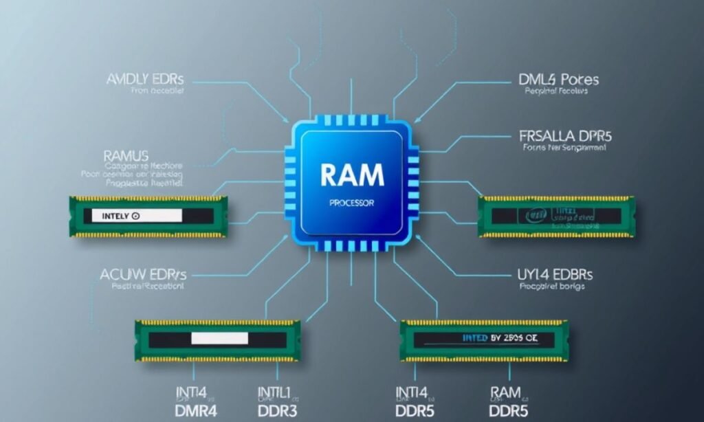Kompatibilität mit Prozessoren und RAM